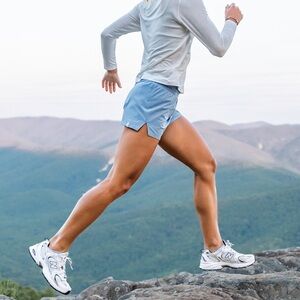 Women’s Rhoback Sunrise Active Short Ice Blue Size Small